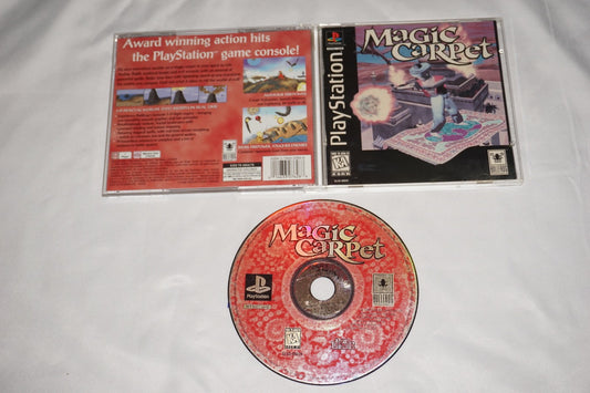 Magic Carpet (Sony Playstation 1 ps1) Complete