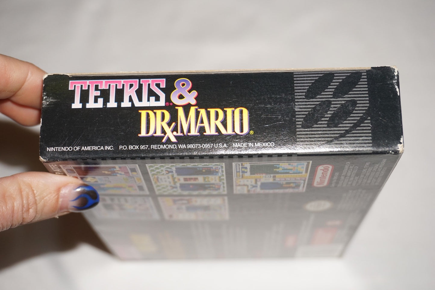 Tetris & Dr Mario (Super Nintendo SNES) Complete in Box CIB