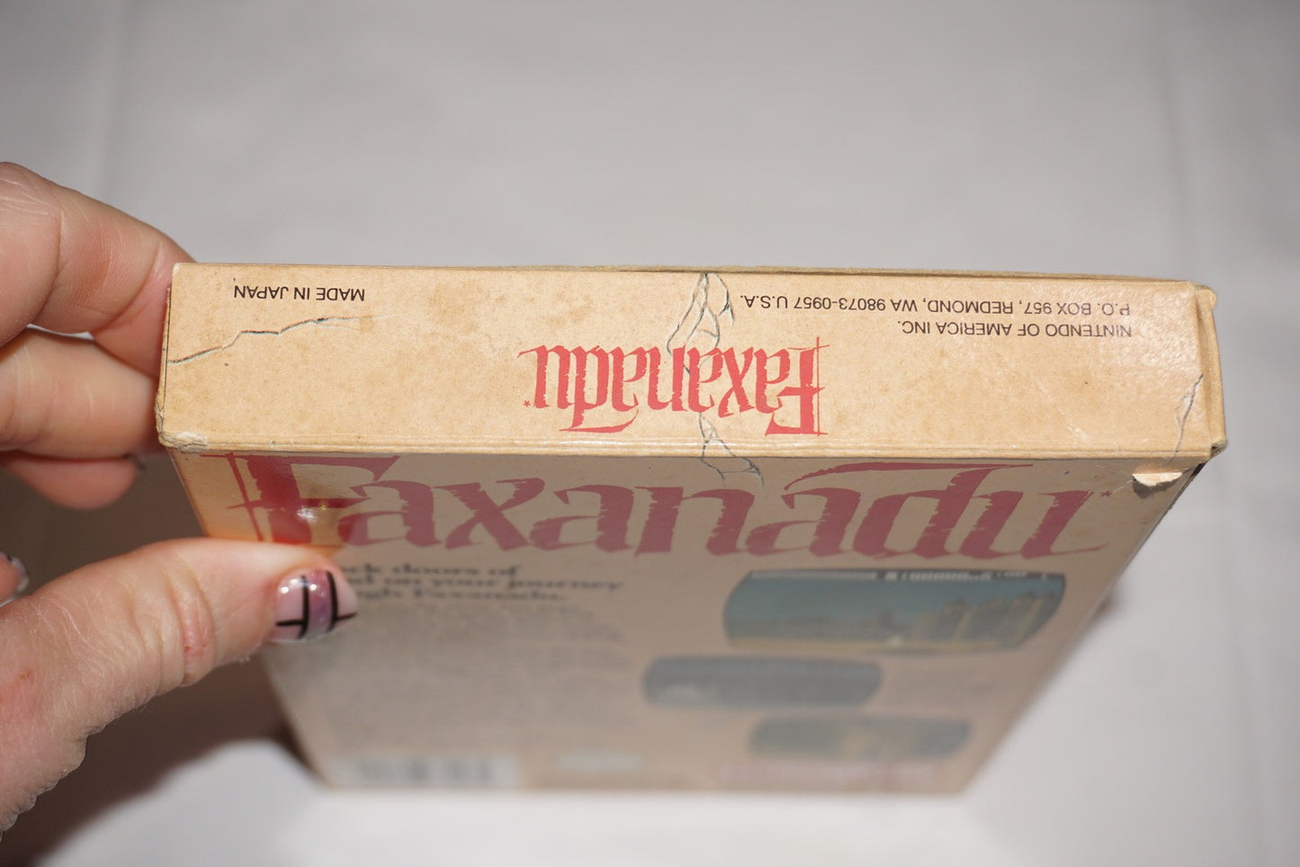 Faxanadu (Nintendo NES) Complete in Box CIB