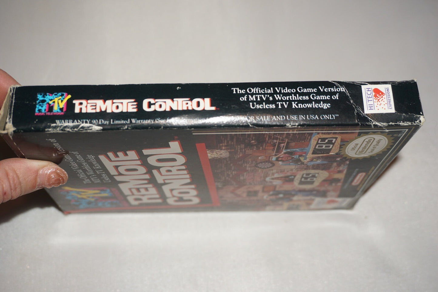 MTV Remote Control (Nintendo NES) Complete in Box w/ Reg CIB