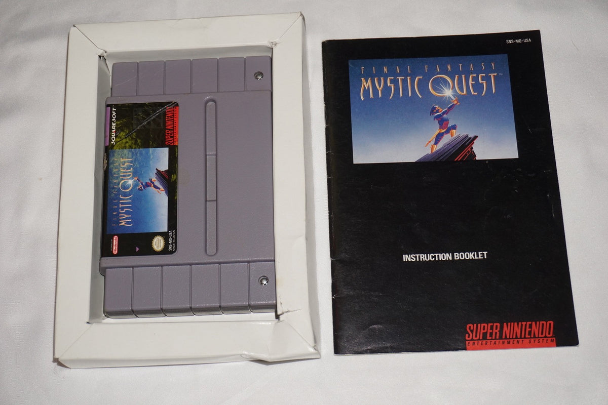 Final Fantasy Mystic Quest (Super Nintendo SNES) Complete in Box CIB