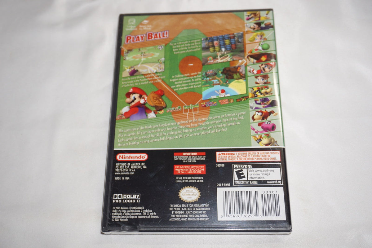 Mario Superstar Baseball (Nintendo Gamecube) NEW Sealed
