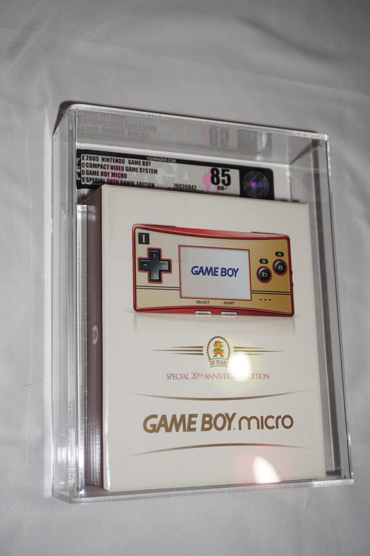 Special 20th Anniversary Nintendo Game Boy Micro Gameboy NEW Sealed VGA 85