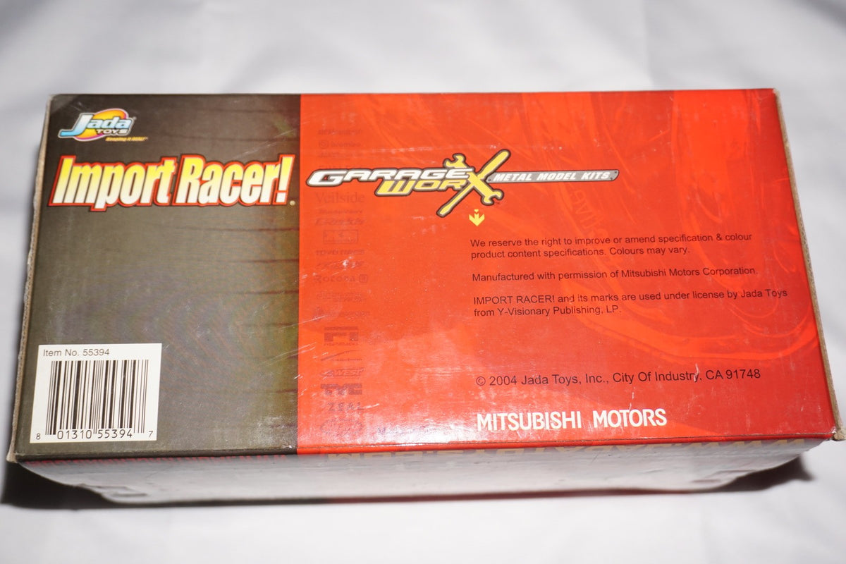 Mitsubishi Lancer Evolution VIII 8 Evo Gold Garage Worx Jada Toys 1:24 NEW