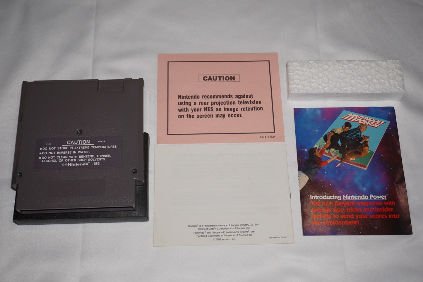 Blades Of Steel (Nintendo NES) Complete in Box CIB