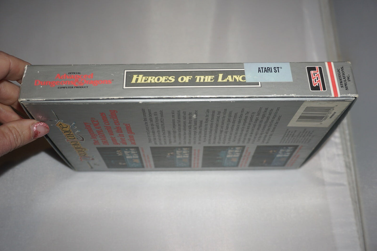 Advanced Dungeons & Dragons Heroes of Lance (Atari ST) Complete