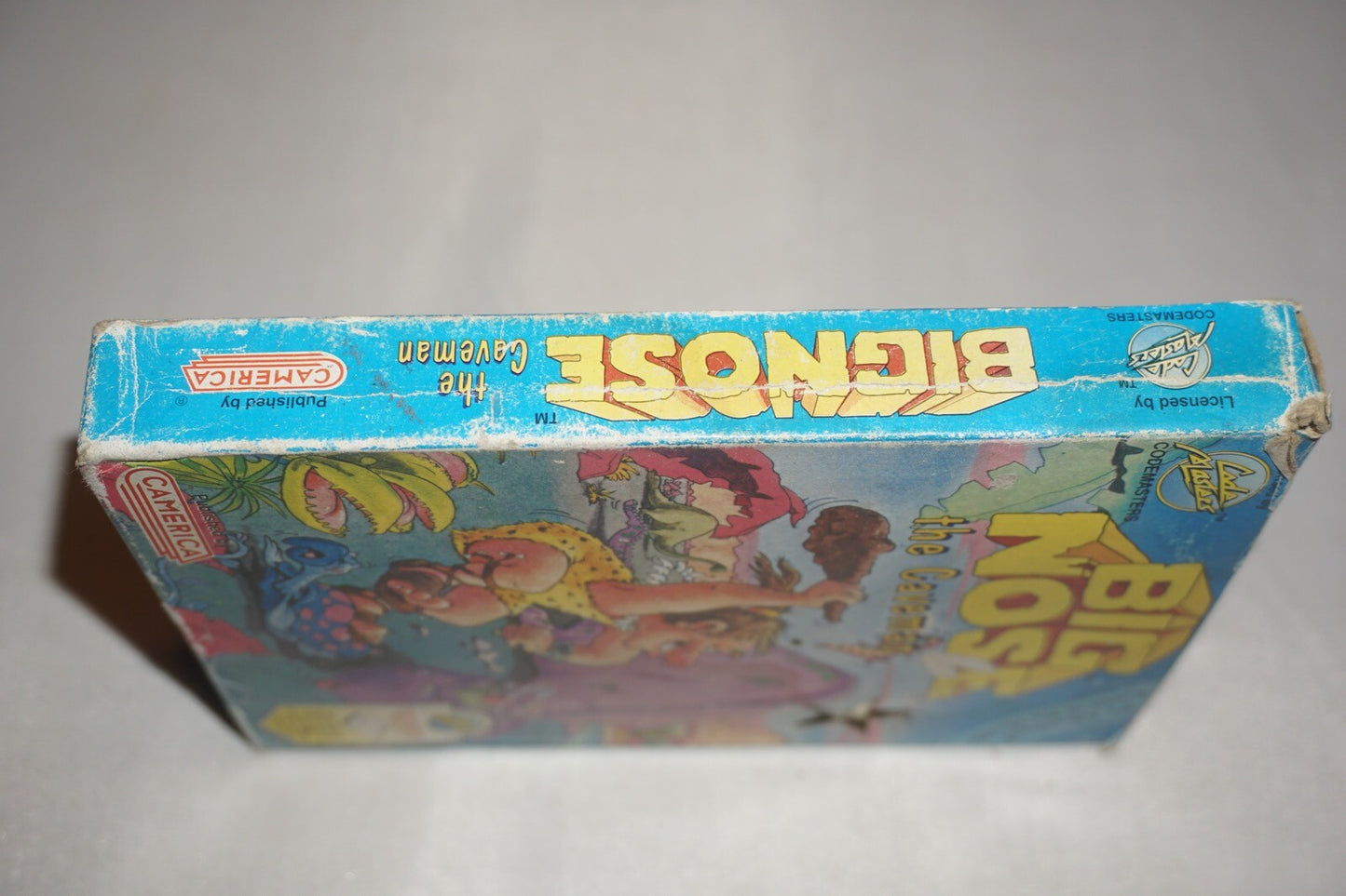 Big Nose The Caveman (Nintendo NES) Complete in Box w/ Reg CIB