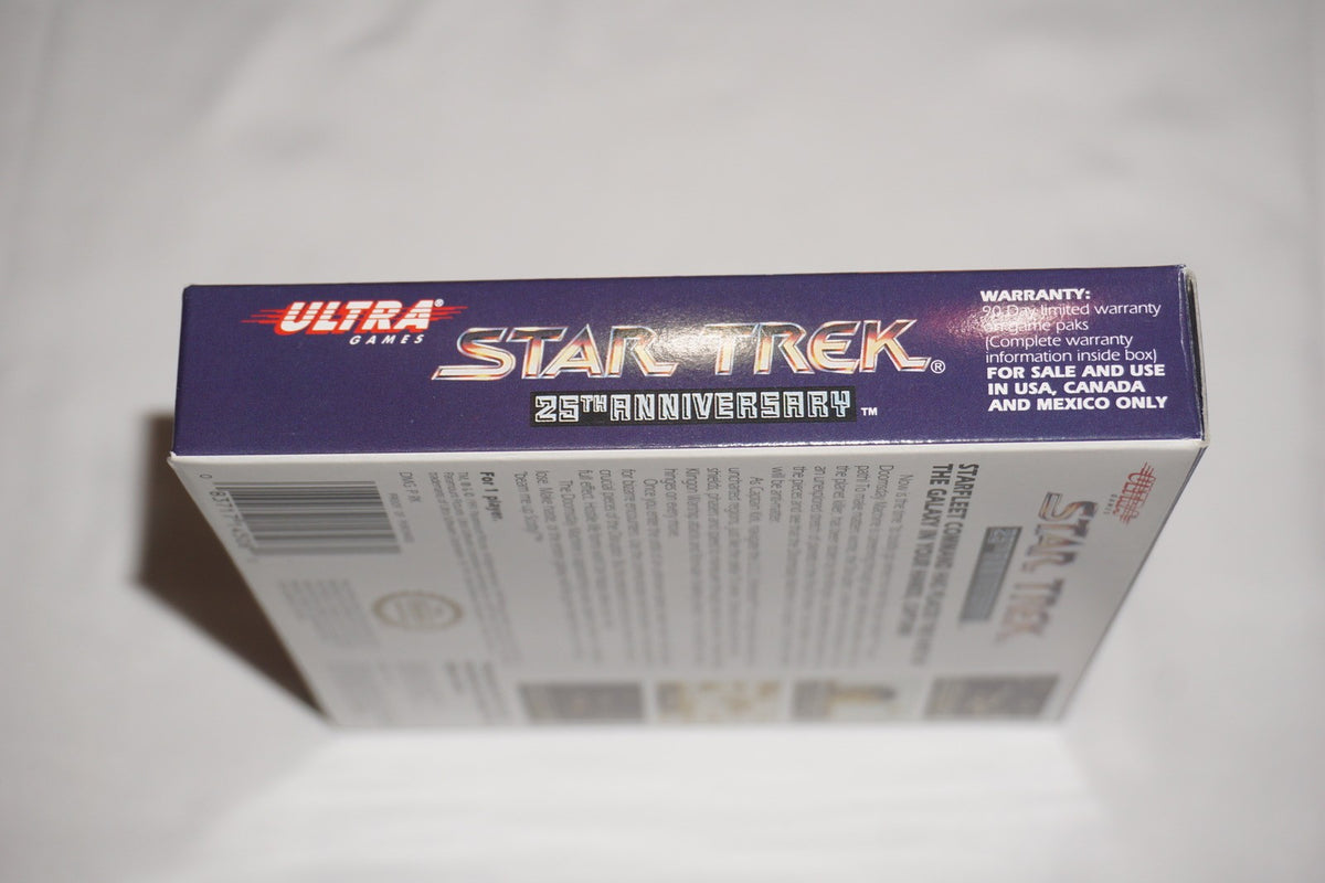 Star Trek 25th Anniversary (Nintendo Game Boy Gameboy) Complete w/ Reg CIB