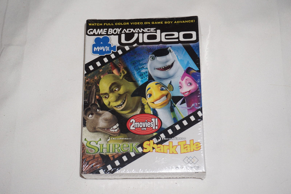 Shrek/Shark Tale Video (Nintendo Game Boy Advance GBA) NEW Sealed