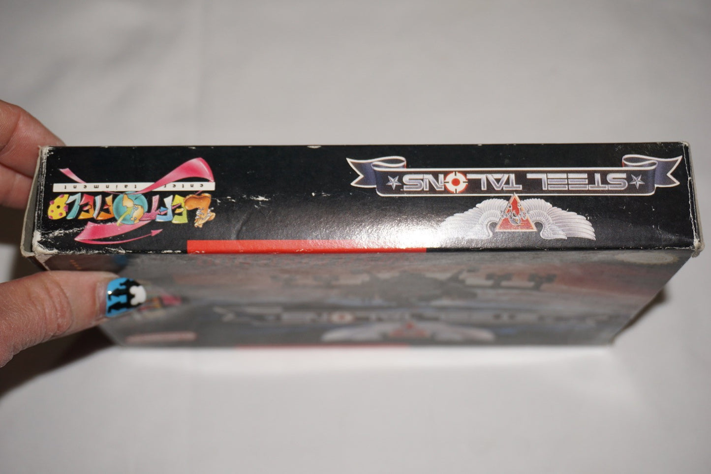 Steel Talons (Super Nintendo SNES) with Box No Manual