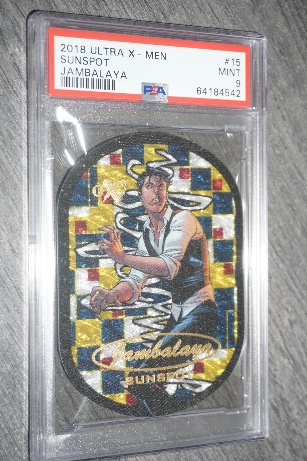 Sunspot 2018 Fleer Ultra X-Men Jambalaya #15 Mint Psa 9