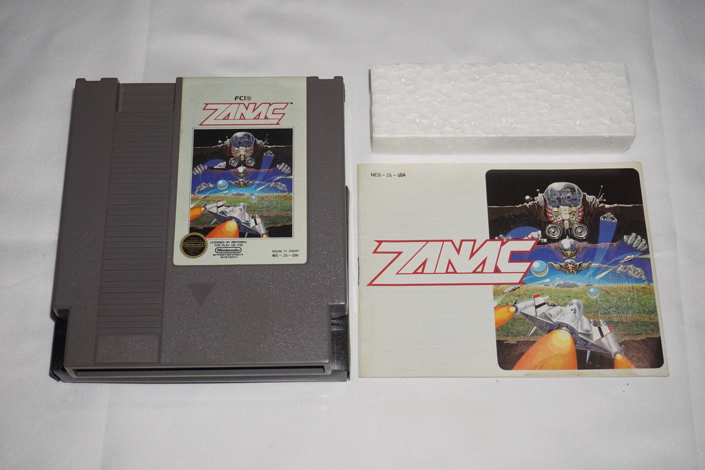 Zanac (Nintendo NES) Complete in Box CIB