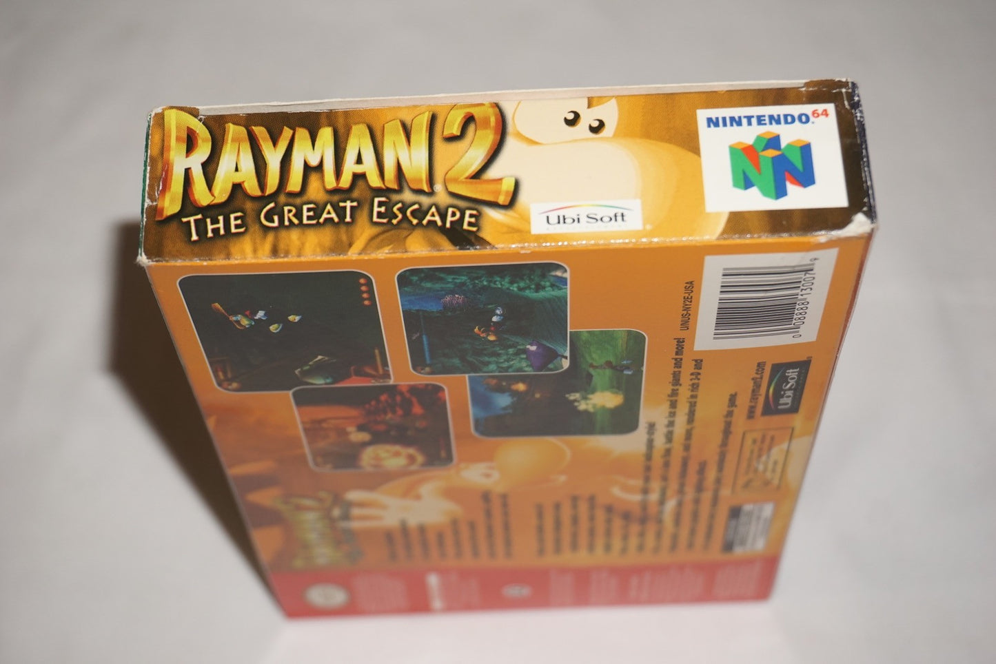 Rayman 2 (Nintendo 64 N64) Complete in Box w/ Reg & Tattoo Variant CIB