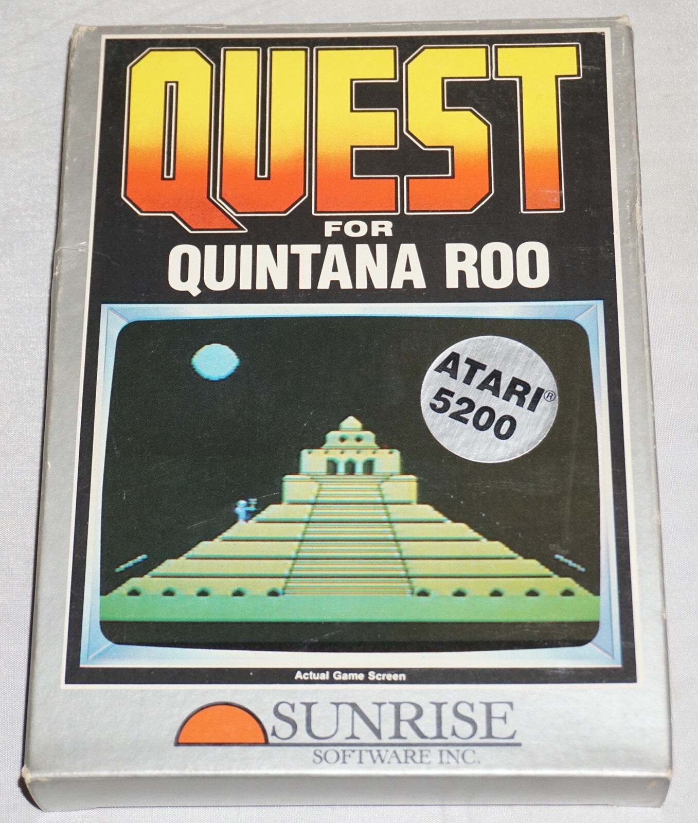 Quest for Quintana Roo (Atari 5200) Complete In Box