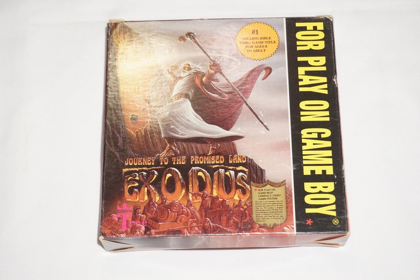 Exodus: Journey to the Promised Land (Nintendo Game Boy) Complete in Box CIB