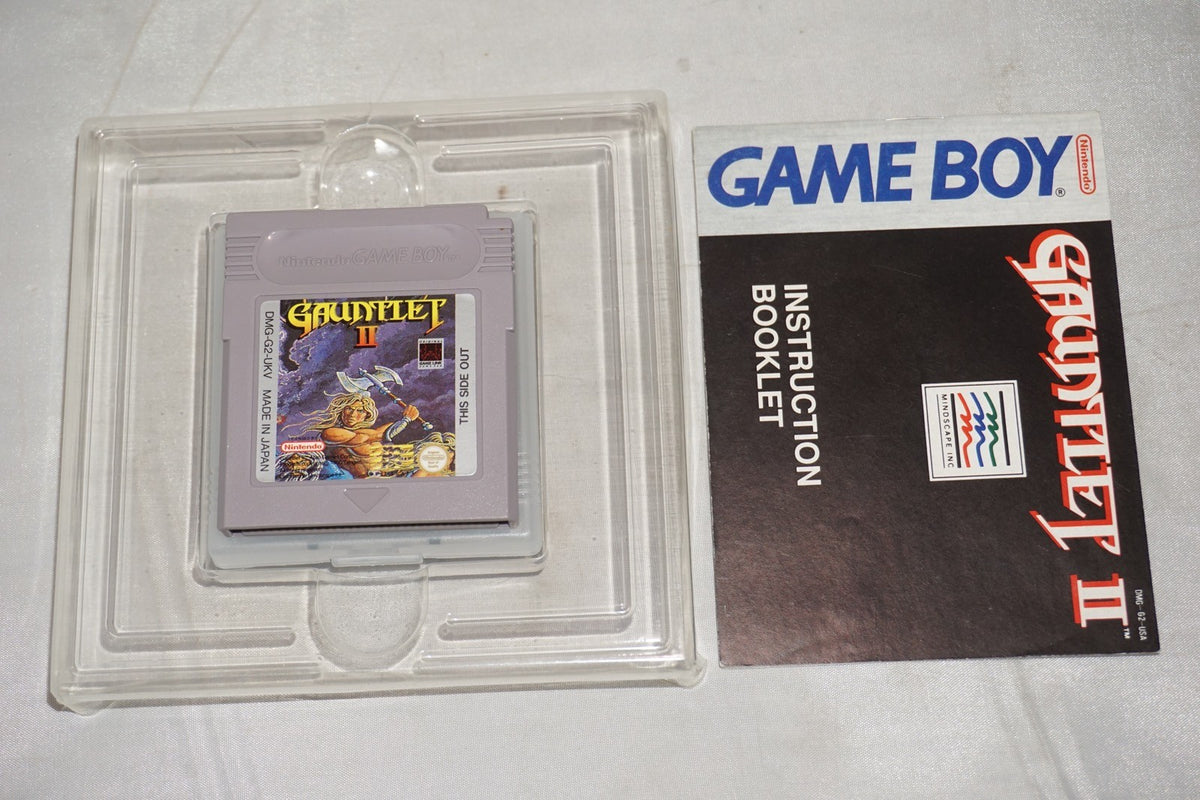 Gauntlet II 2 (Nintendo Gameboy Game Boy GB) Complete CIB Authentic