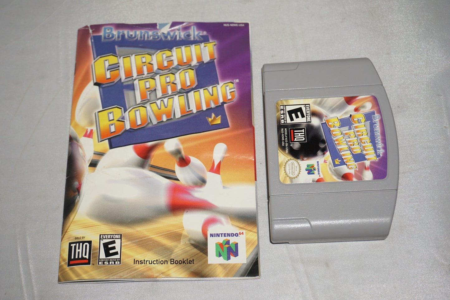 Brunswick Pro Bowling (Nintendo 64 N64) Complete in Box CIB