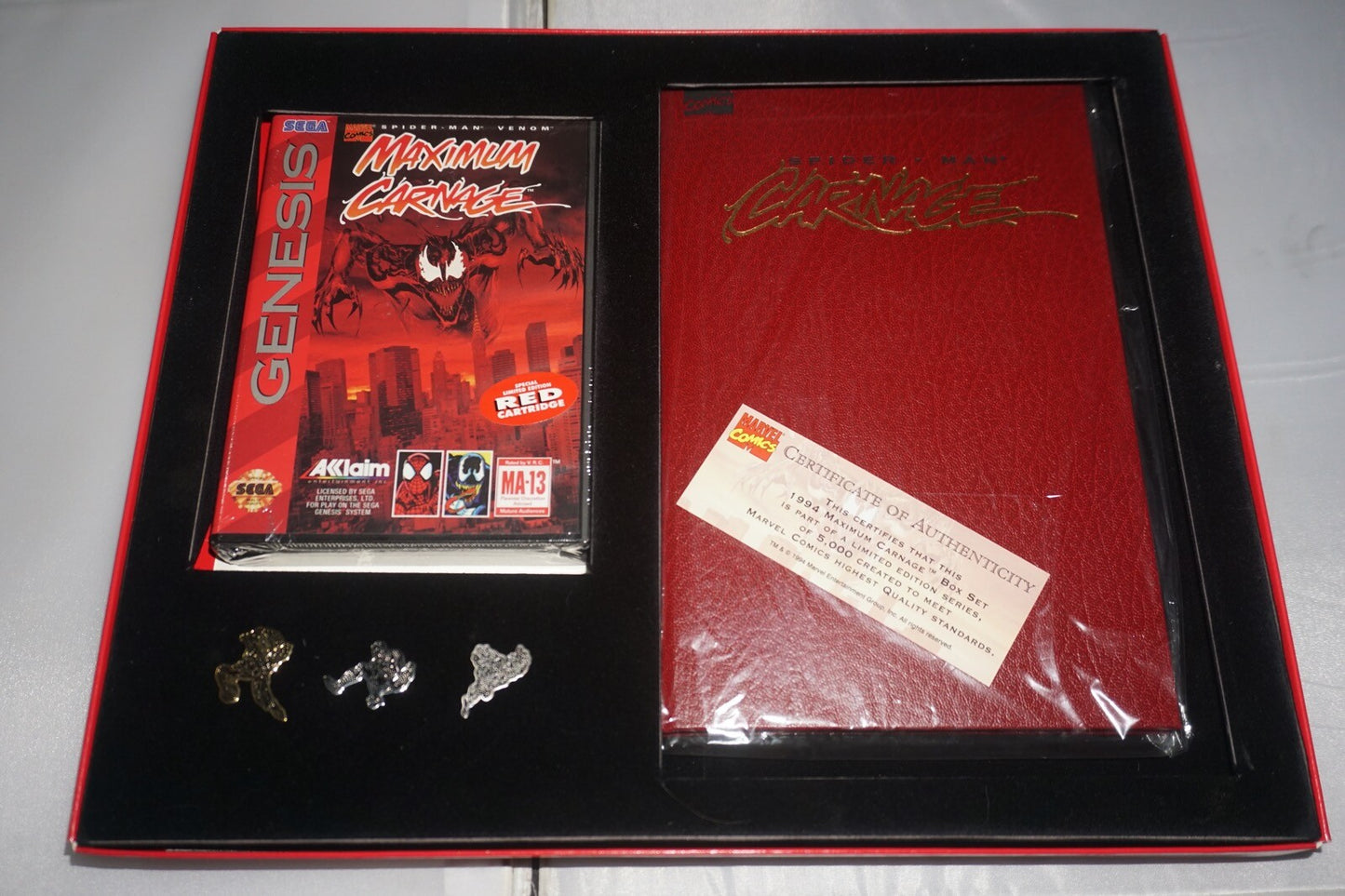 Maximum Carnage QVC Collector's Edition (Sega Genesis) NEW Sealed