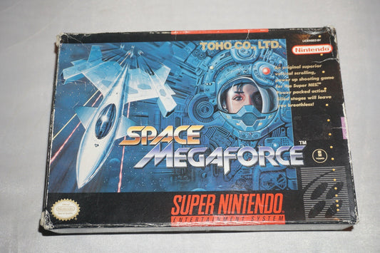 Space Megaforce (Super Nintendo SNES) Complete in Box CIB