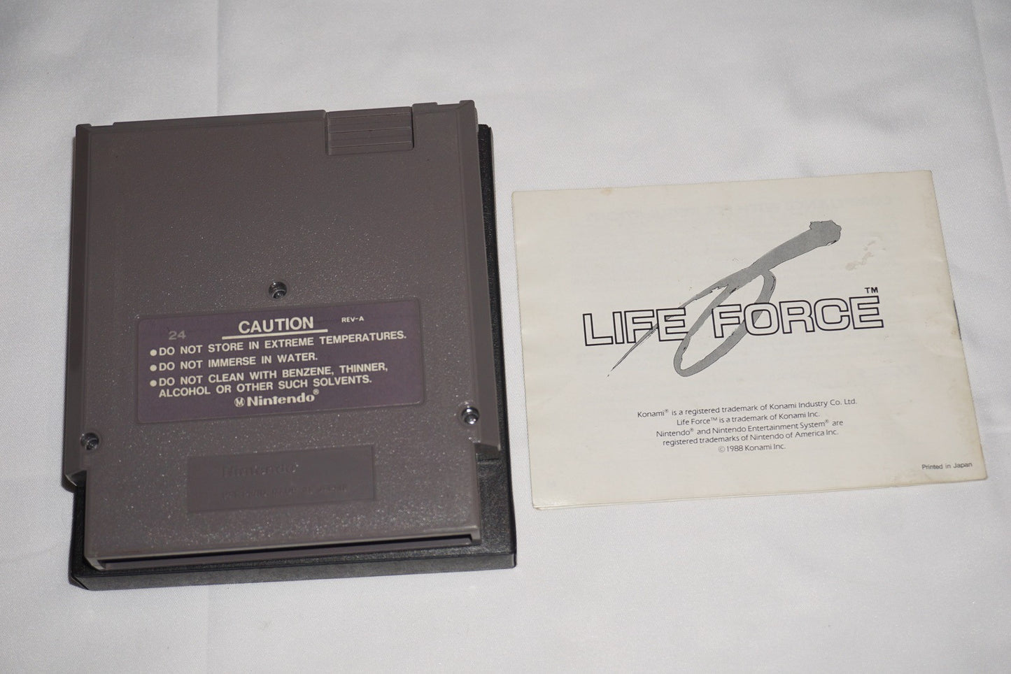 Life Force (Nintendo NES) Complete in Box CIB