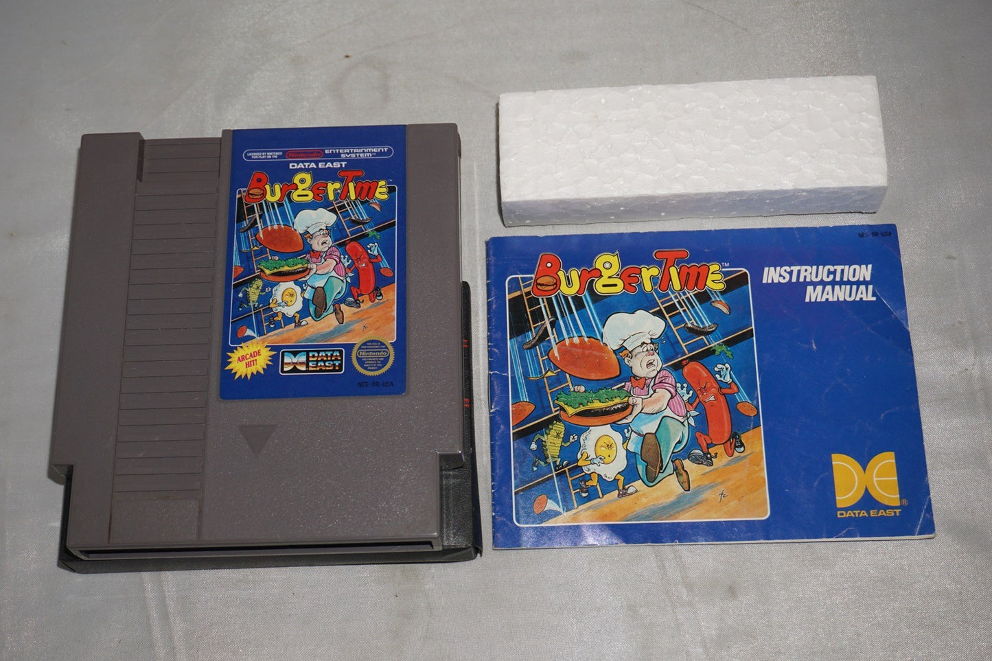 Burgertime (Nintendo NES) Complete in Box CIB