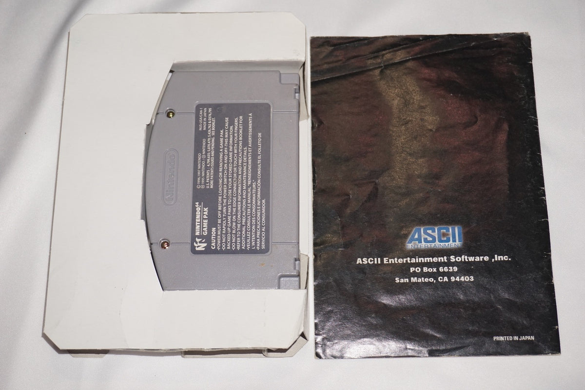 Aero Gauge (Nintendo 64 N64) Complete in Box CIB