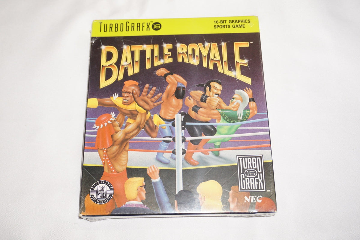 Battle Royale (TurboGrafx 16 tg16 Turbo Grafx) NEW Sealed in Box