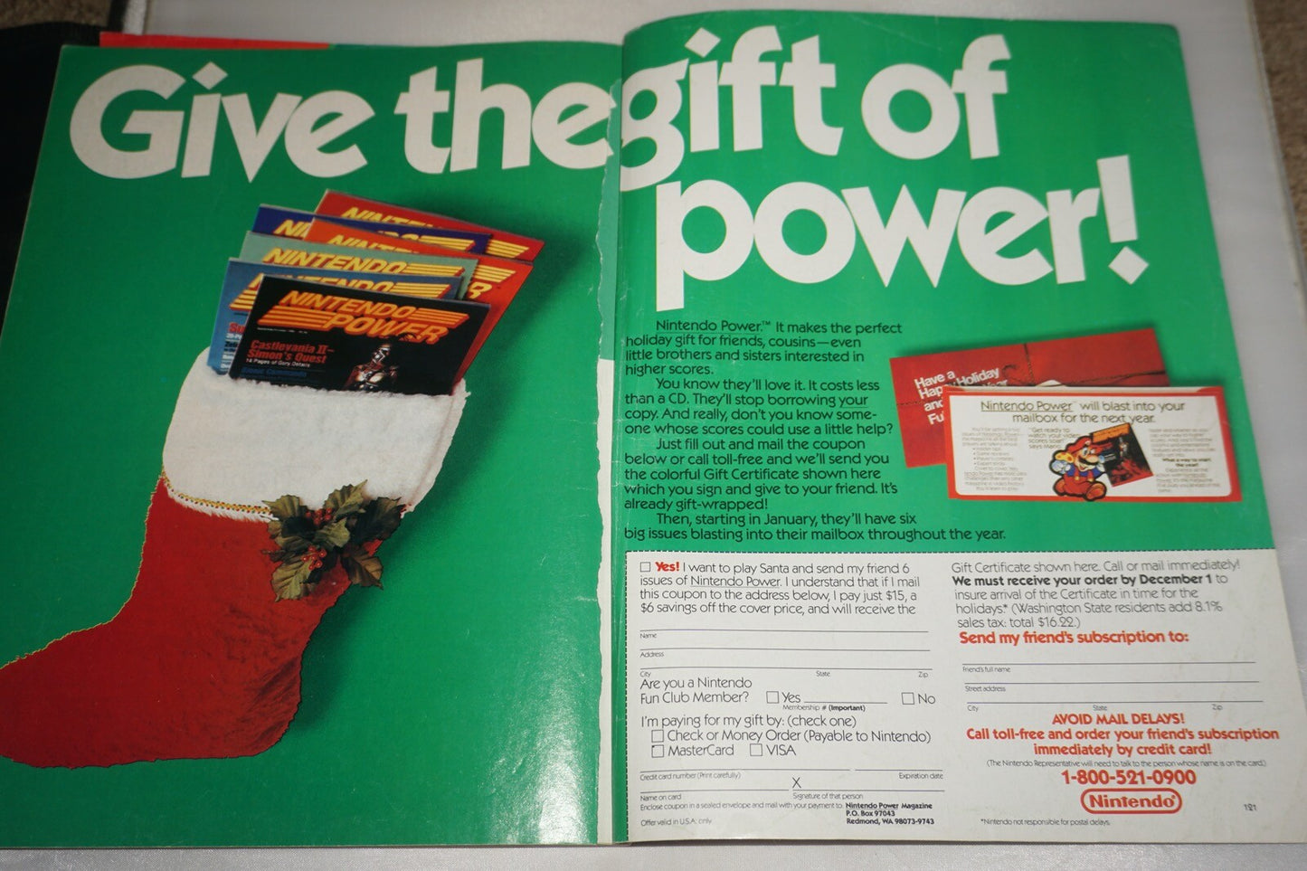 November/December 1988 Track Field II Nintendo Power Magazine #4