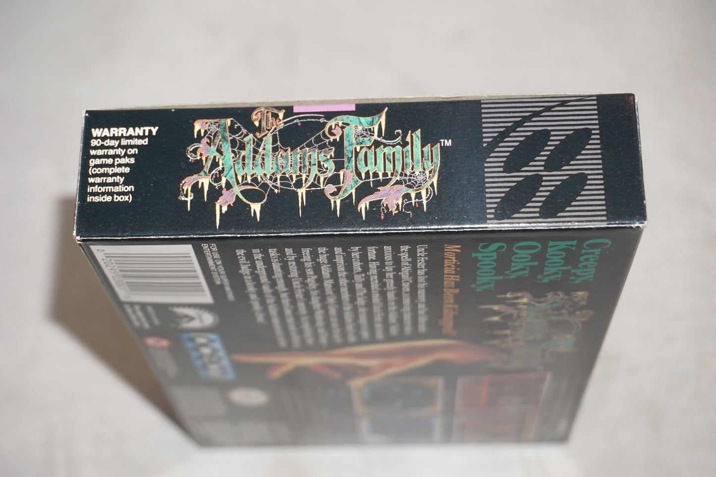 Addams Family (Super Nintendo SNES) Complete in Box CIB