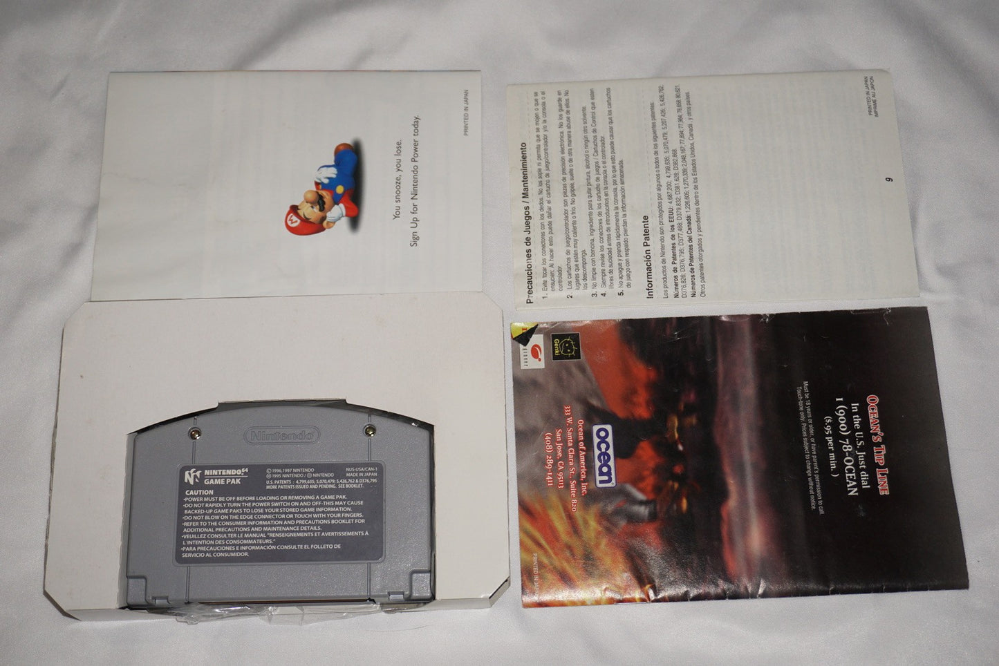 Fighters Destiny 1 (Nintendo 64 N64) Complete in Box CIB