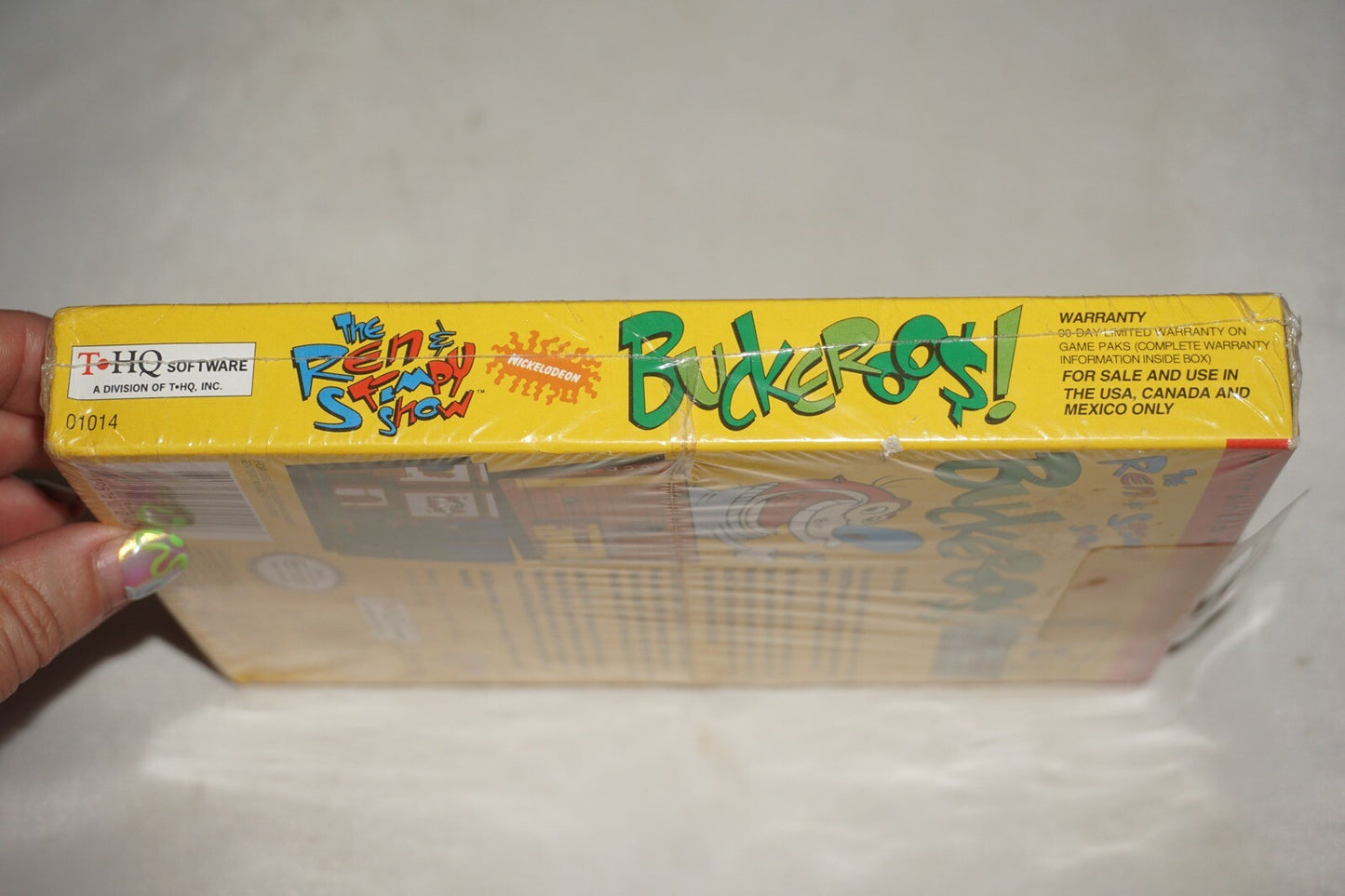 Ren & Stimpy Buckaroo Buckaroo$ (Nintendo NES) NEW Factory Sealed