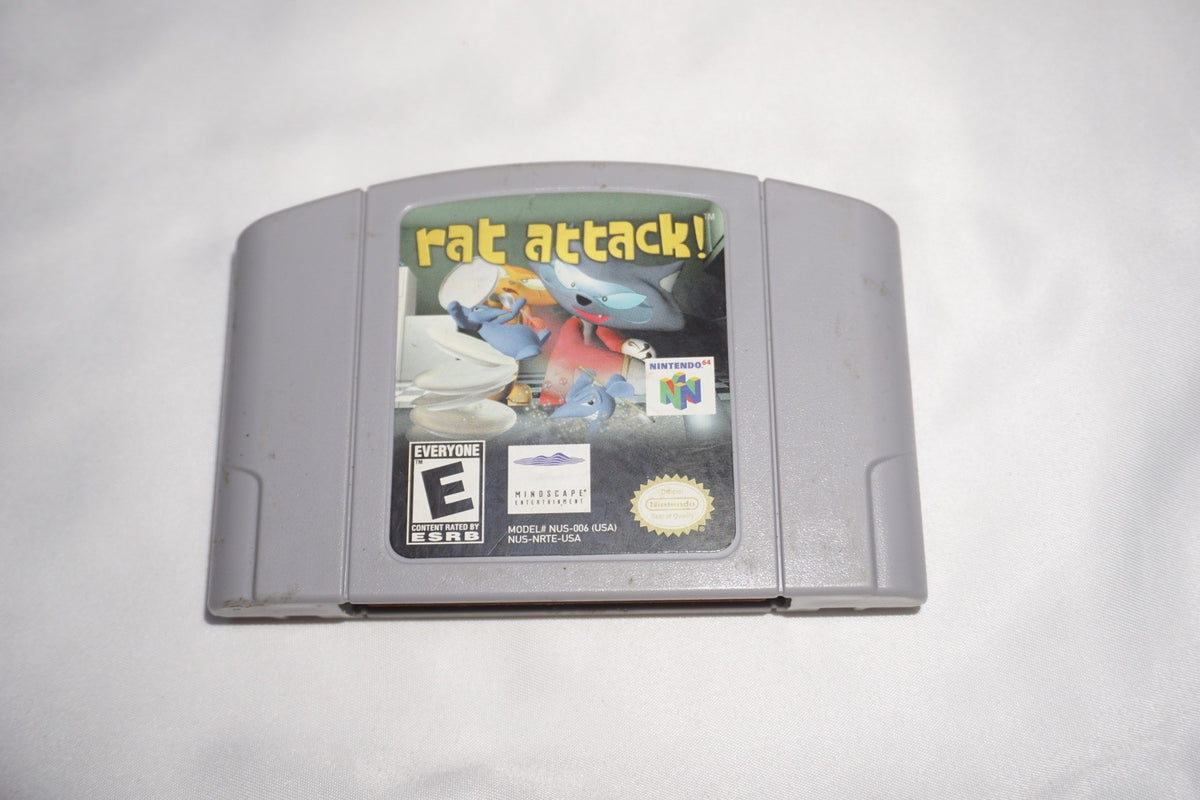 Rat Attack (Nintendo 64 N64) Cart Only