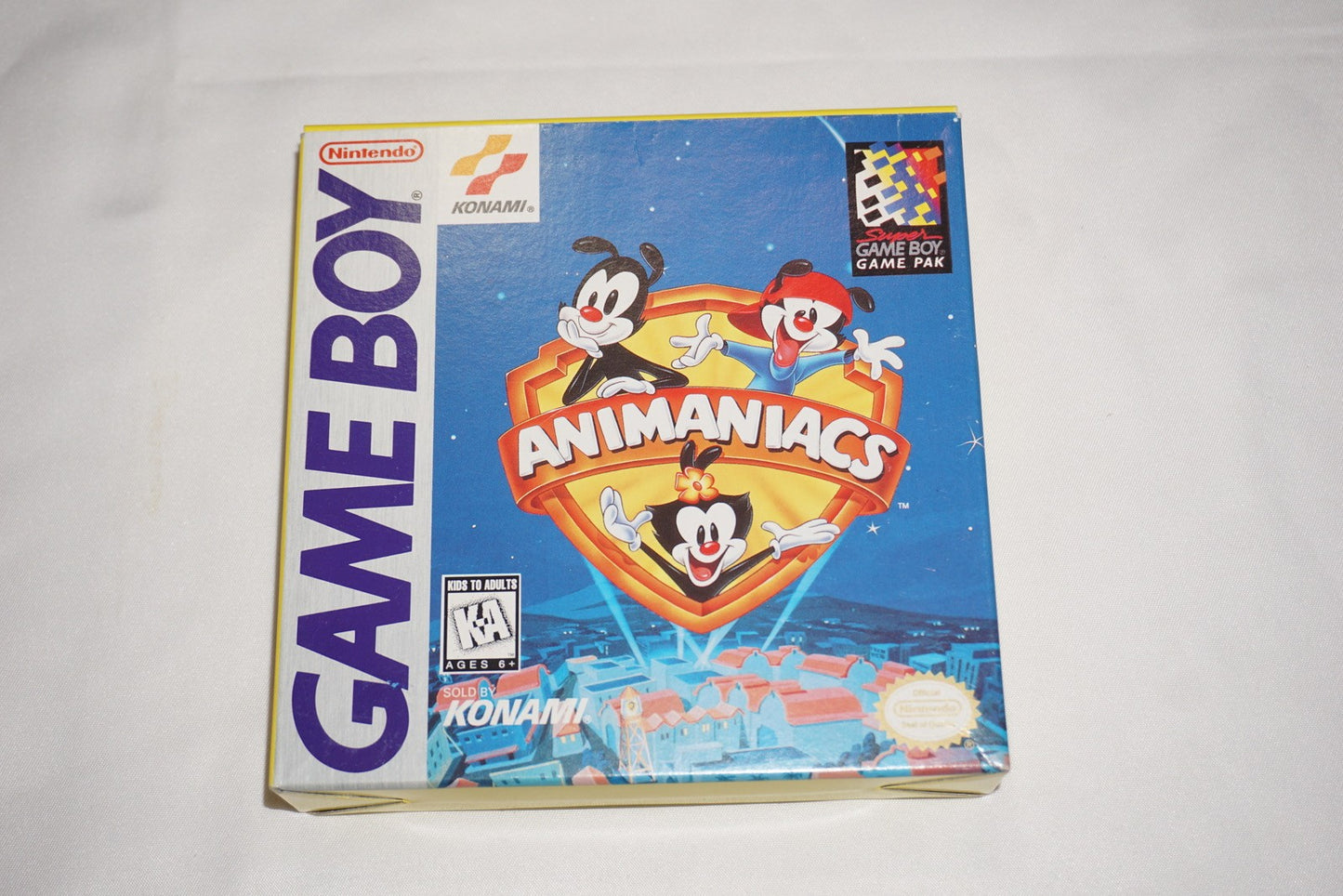 Animaniacs (Nintendo Game Boy) Complete in Box w/ Reg CIB