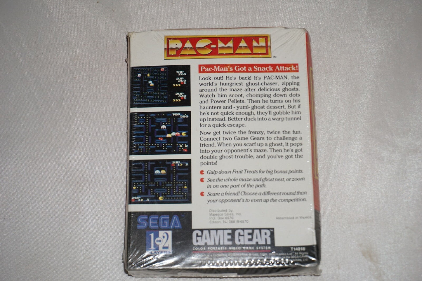 Pac Man (Sega Game Gear) NEW Factory Sealed