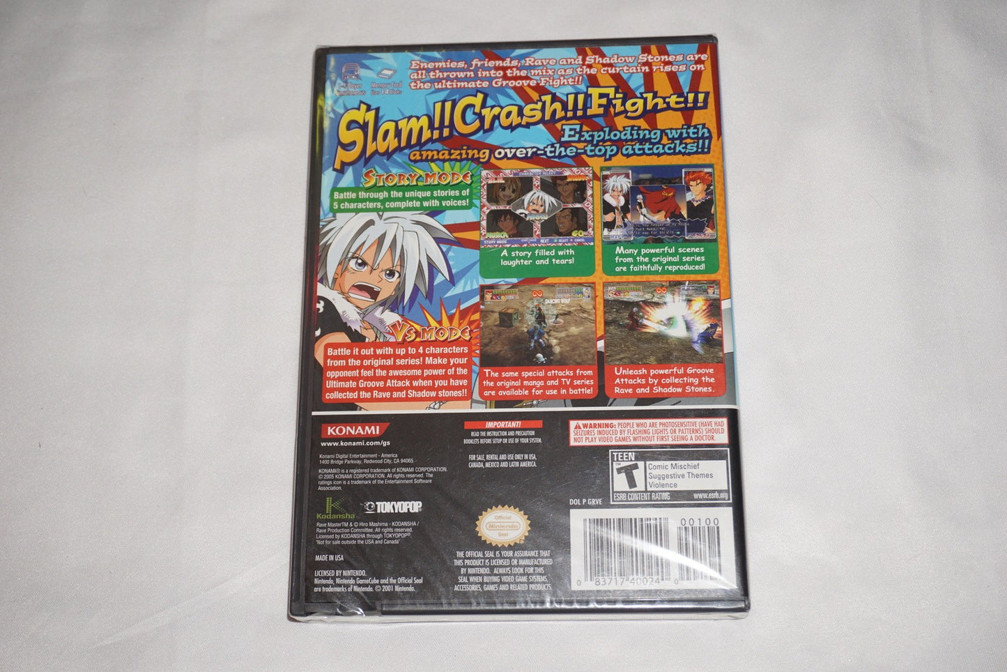 Rave Master (Nintendo Gamecube) NEW Sealed