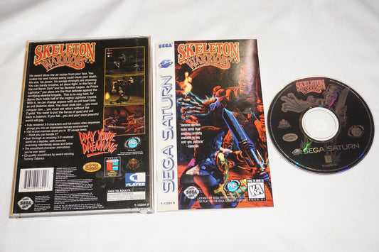 Skeleton Warriors (Sega Saturn) Complete w/ Reg Card