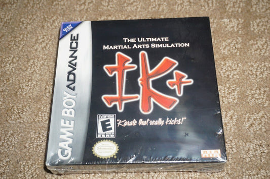 Ultimate Martial Arts Simulation Ik+ Nintendo Gameboy Boy Advance GBA NEW Sealed