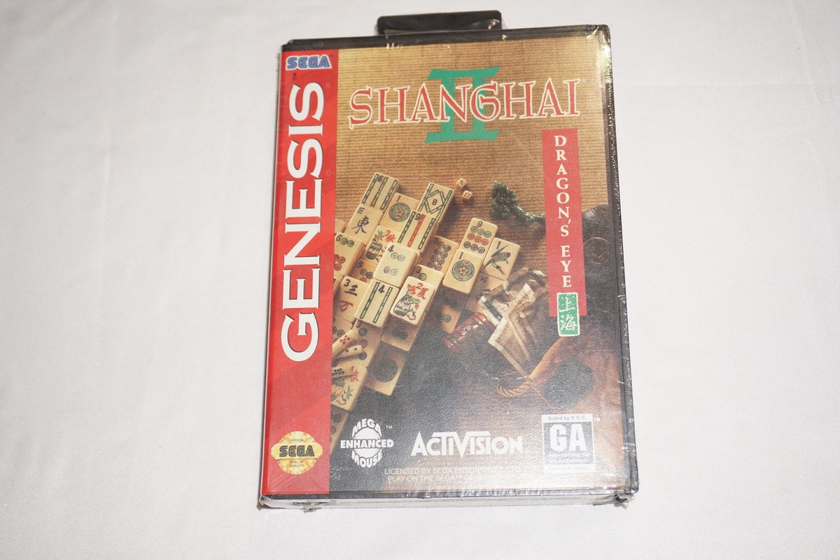 Shanghai II 2 (Sega Genesis) NEW Sealed