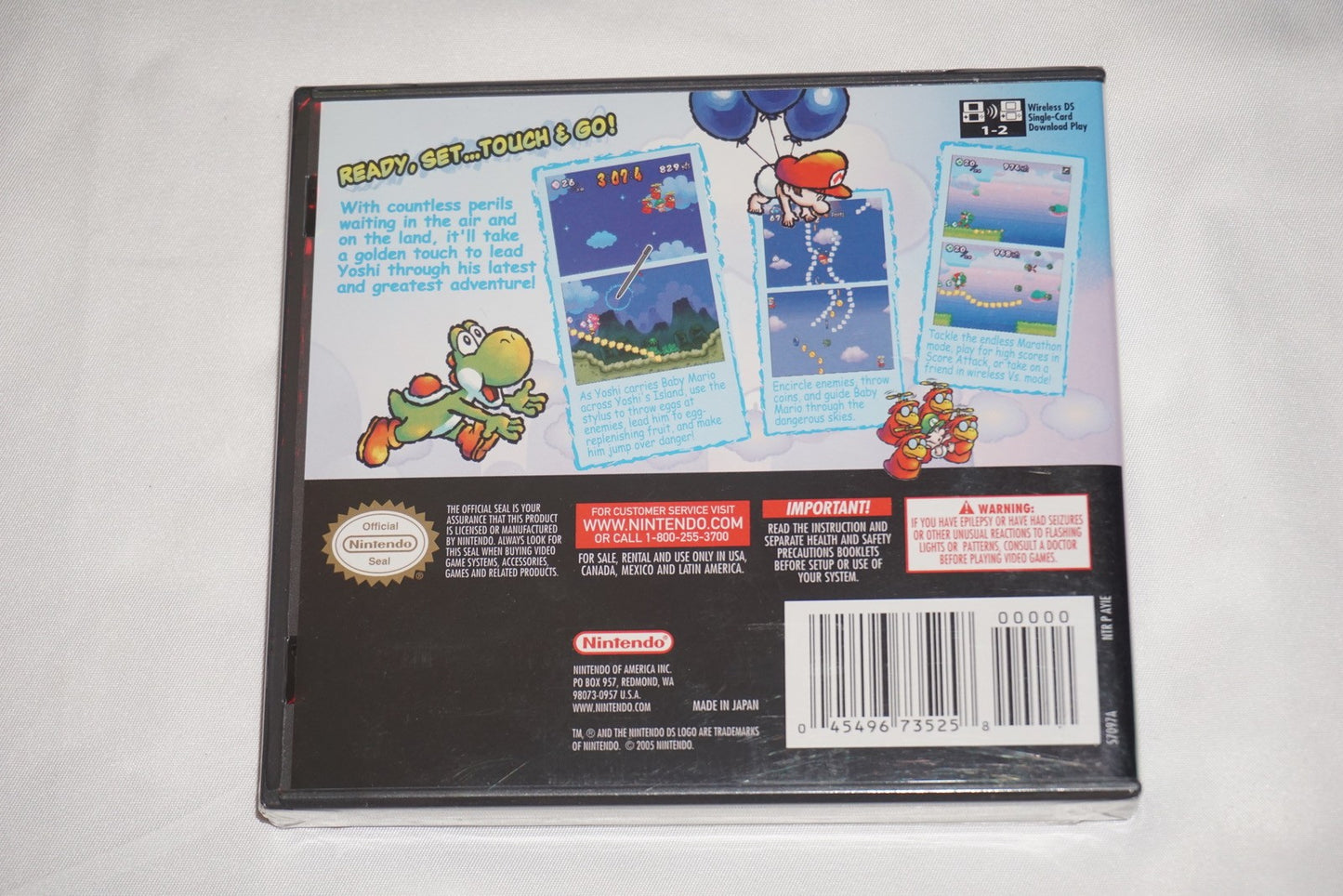 Yoshi Touch & Go (Nintendo DS) NEW Sealed