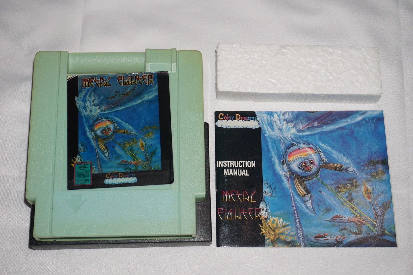 Metal Fighter (Nintendo NES) Complete in Box CIB