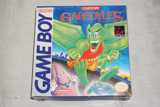 Gargoyle's Quest (Nintendo Gameboy Game Boy GB) Complete CIB Authentic
