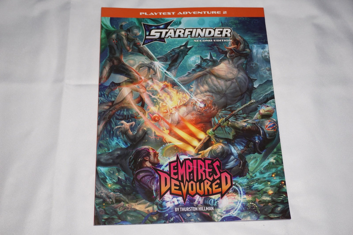 Empires Devoured Playtest Adventure 2 Book Starfinder NEW