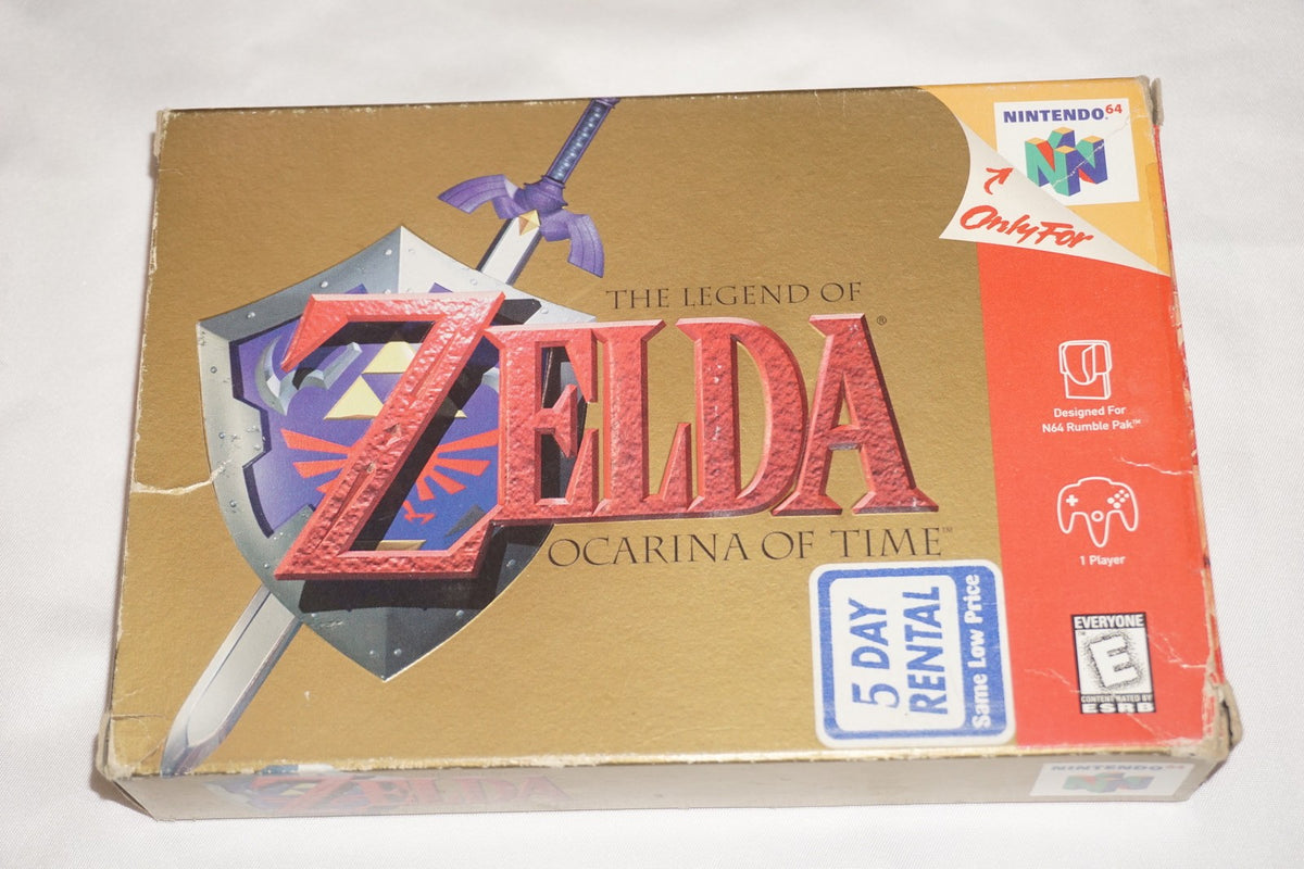 Legend of Zelda Ocarina of Time (Nintendo 64 N64) Complete CIB
