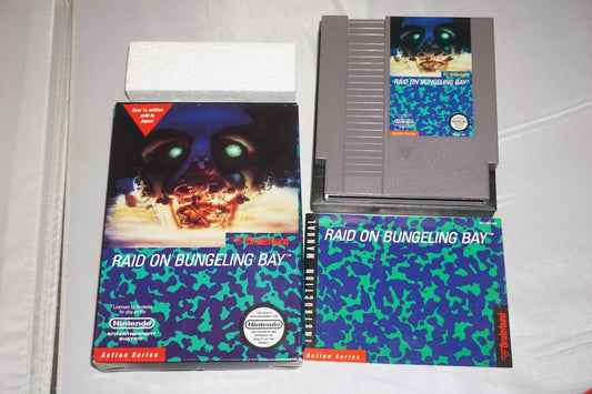 Raid On Bungeling Bay HANGTAB (Nintendo NES) Complete in Box CIB