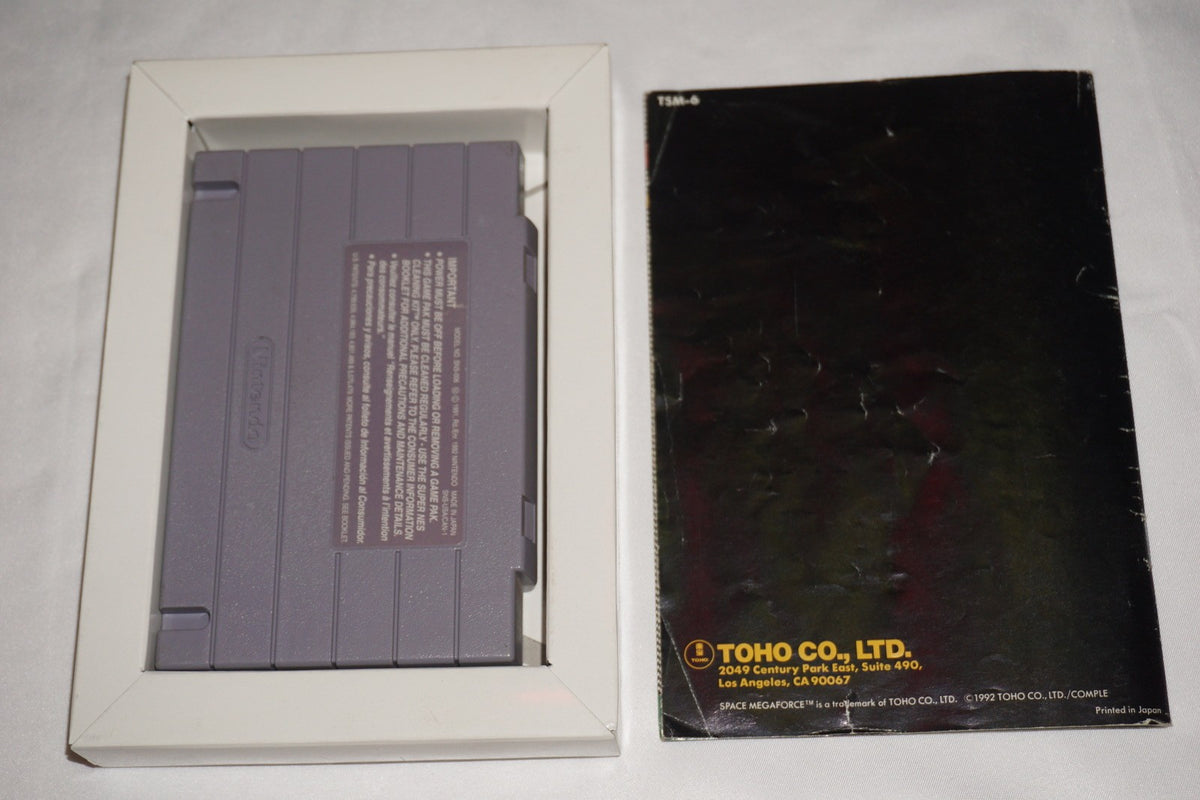 Space Megaforce (Super Nintendo SNES) Complete in Box CIB