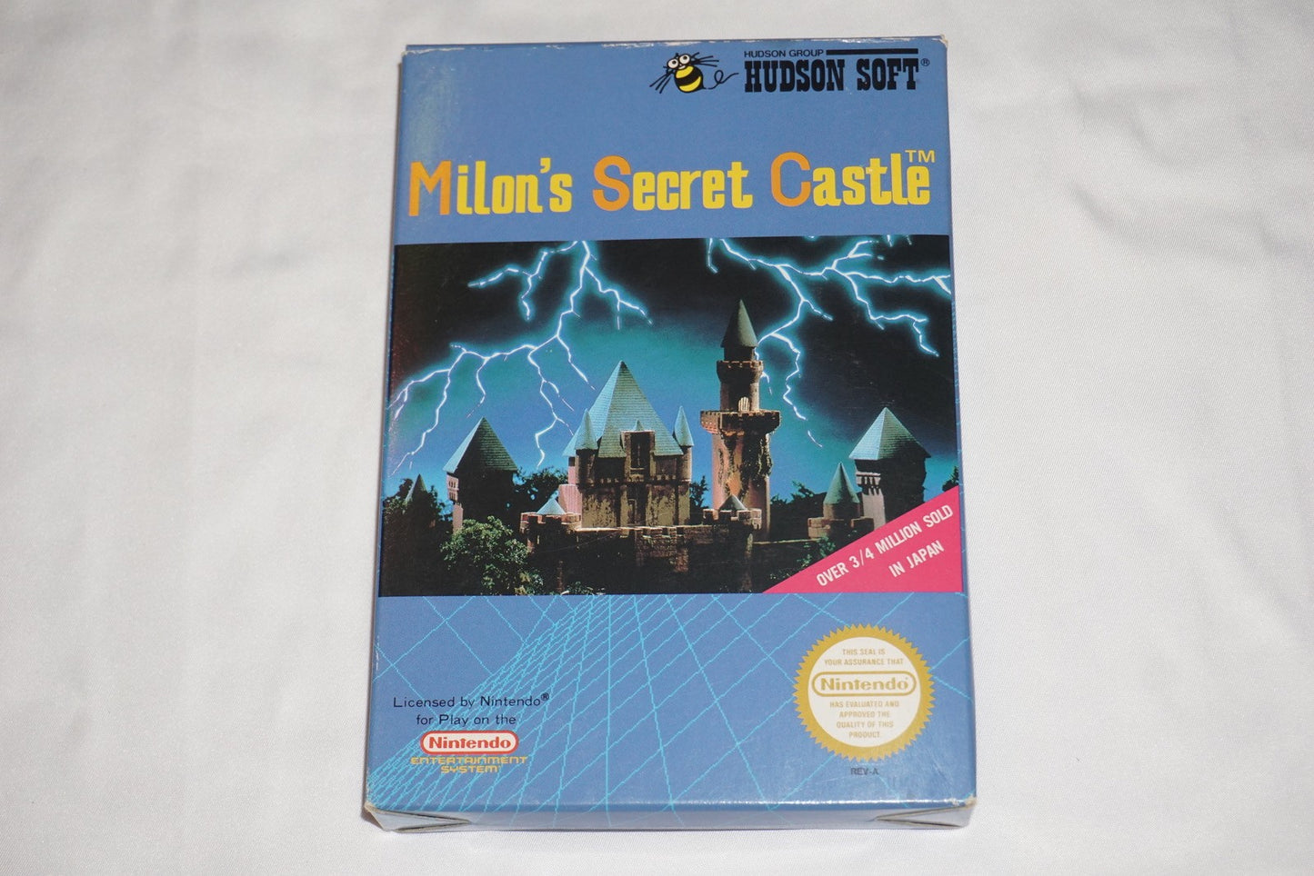 Milon's Secret Castle (Nintendo NES) Complete in Box CIB