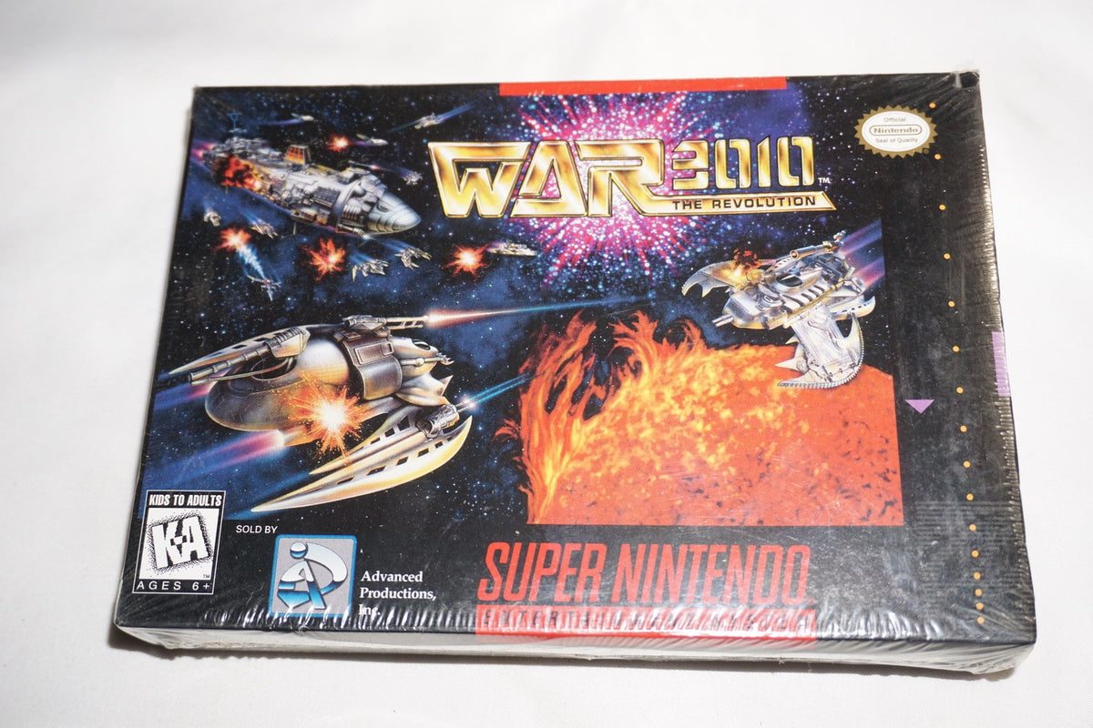 War 3010: The Revolution (Super Nintendo SNES) NEW Sealed