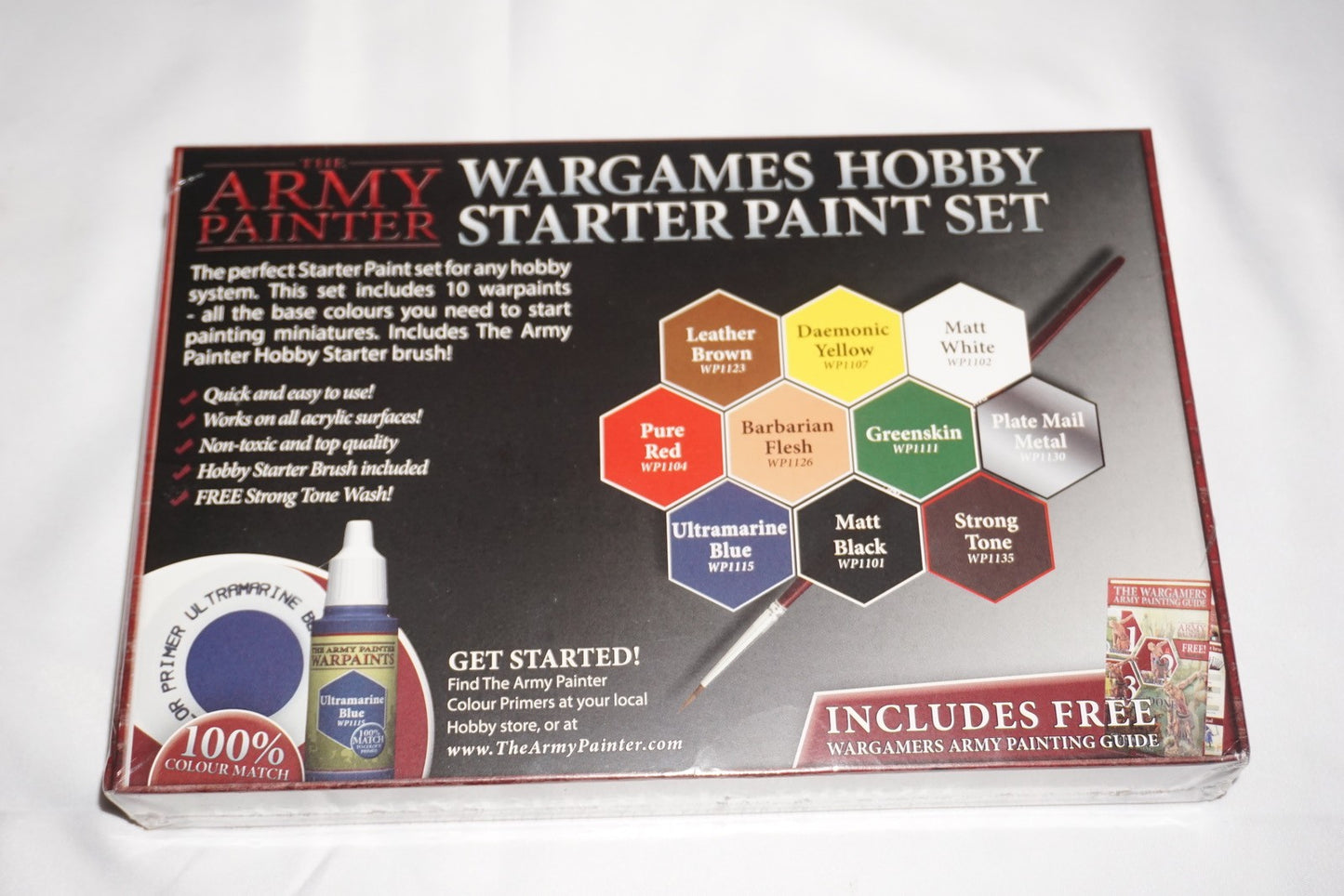 Army Painter Wargames Hobby Starter Paint Set NEW