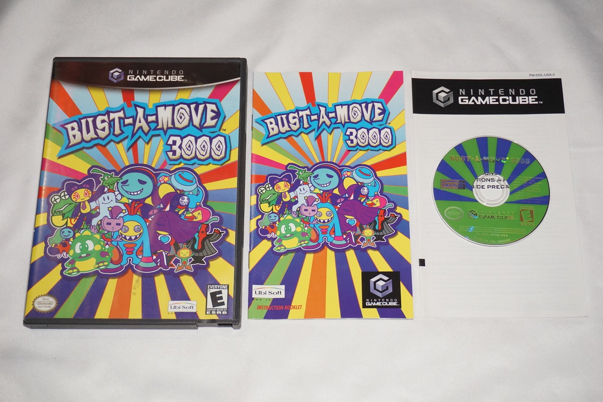 Bust A Move 3000 (Nintendo Gamecube) Complete w/ Reg