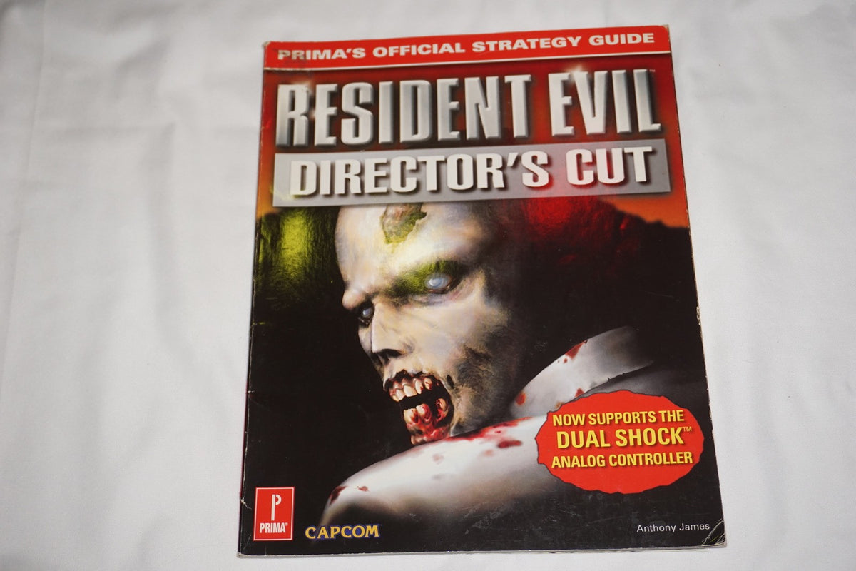 Resident Evil Director’s Cut Official Prima Strategy Guide Playstation ps1